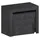 Dmora Dadamoni Konsolentisch 66 x 25 x 45 cm grau