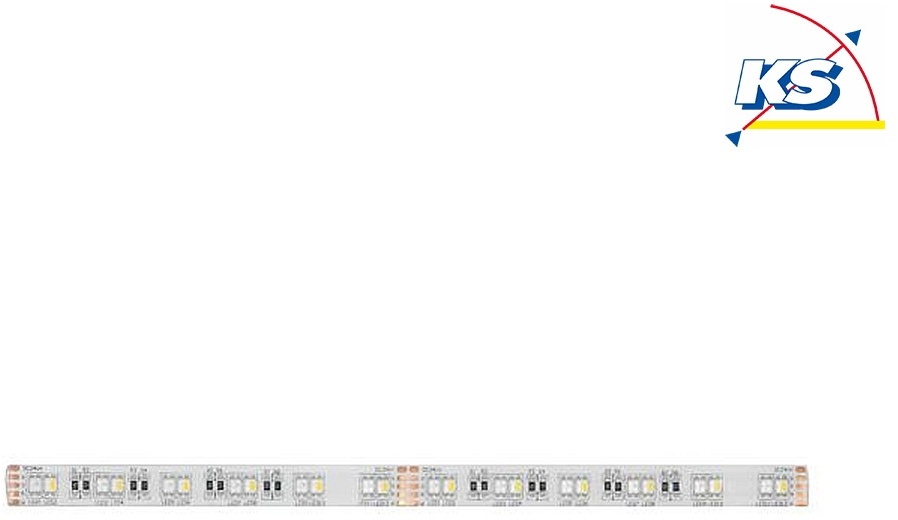 Brumberg Outdoor LED Strip QualityFlex® RGB, IP60, 500cm, 24 V DC, 17W/m 5500K/RGB 320/86/194/36lm/m 120° BRUM-18523002