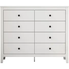 OTTO home Borkum Sideboard 120 x 100 x 40 cm Weiß