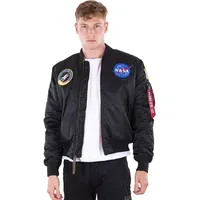 Alpha Industries Ma-1 Vf Nasa Jacke Black 3XL