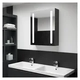 vidaXL LED-Spiegelschrank fürs Bad 50x13x70 cm