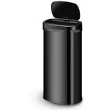 Juskys Automatik Mülleimer mit Sensor - Schwarz