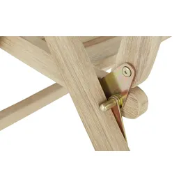 Möbel Kraft Amalfi Gartenklappsessel 65,5 x 76 x 108,5 cm holzfarben