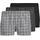 JACK & JONES Milano Boxershorts schwarz XL 3er Pack