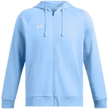 Under Armour Rival Fleece Kapuzenjacke Herren 465 horizon blue/white L