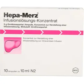 Merz Pharma HEPA-MERZ Infusionslösungs-Konzentrat Ampullen