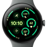 Google Pixel Watch 3 45 mm Bluetooth matte hazel Sportarmband hazel