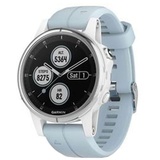 Garmin fenix 5S Plus weiß mit Seafoam Armband