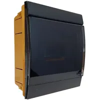 Marlanvil Unterputz Verteilerkasten IP40 4/7 Module schwarz 970.06.N
