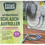 Automatischer Schlauchaufroller Schlauchtrommel Wandhalterung 20 m Schlauch 170°