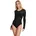 Damen Ladies Body Base Layer Schwarz XL EU XL