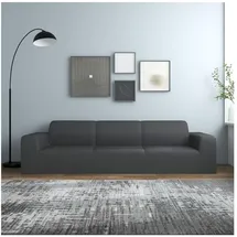 vidaXL Sofahusse 4-Sitzer Anthrazit 100% Polyester