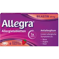 A. Nattermann & Cie GmbH Allegra Allergietabletten 20mg Schmelztabletten