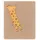David Fussenegger Babydecke Juwel in der Puppe 'Giraffe' 70 x 90 cm Gold - Gelb