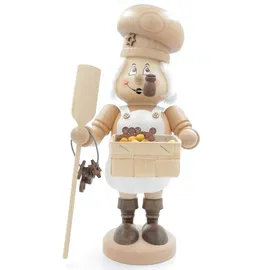 Schweda Wichtel Räuchermann 33 cm natur