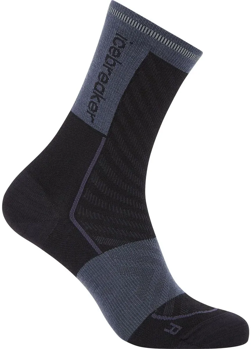 Icebreaker Women Merino Blend Run+ Ultralight Crew black/graphite (B58) L