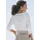 ELBSAND Langarmshirt Weiß S