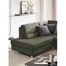 CALIZZA INTERIORS »Onyx L-Form«, Ottomane links oder rechts, wahlweise mit Bettfunktion, Breite 257 cm