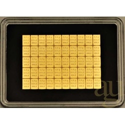 50 x 0,5g Gold Combibarren / Goldtafel / Tafelbarren