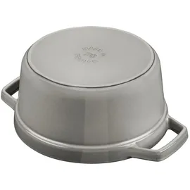 Staub Cocotte 26 cm rund graphitgrau