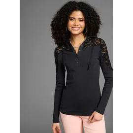 KangaROOS Kapuzenshirt Hoodie Schwarz 36/38