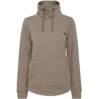 Oxmo Stehkragenpullover OXAmini Tube SW 21300975-ME Pullover mit hohem