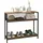 Homcom Konsolentisch 100 x 29,5 x 90 cm Braun