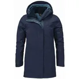 Schöffel Damen Barth 3in1 Parka (Größe M, blau)
