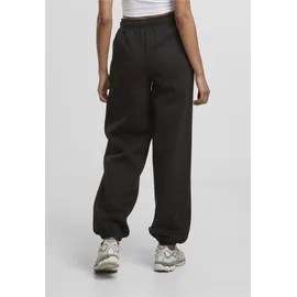 URBAN CLASSICS Jogginghose URBAN CLASSICS "Urban Classics Ladies Basic Essential Sweatpants", Damen, Gr. XS, US-Größen, schwarz, 70% Baumwolle, 30% Polyester, unifarben, normal, Hosen Jogginghose