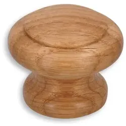 MB-Knopf, Desmona,Ø 44mm,H 29mm, Holz lackiert