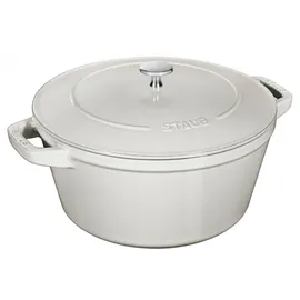 Staub Cocotte Kochtopfset 2-tlg. weiß