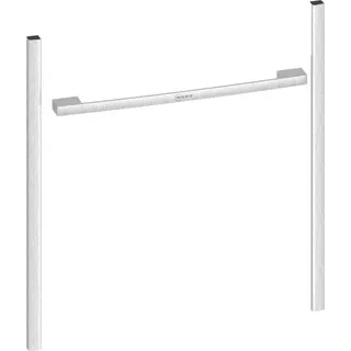 bsh ersatzteile Neff Collection Z9060MY0 - Flex Design Kit, 60 cm, Metallic silver, für einen einzelnen Backofen & für einen Kompaktbackofen und Wärmeschublade