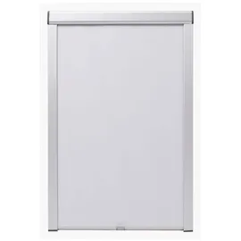 vidaXL Verdunkelungsrollo Weiß MK06