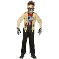 W widmann milano party fashion - Kinderkostüm Zombie Skelett,