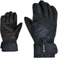 Ziener LEIF GTX Junior Ski-Handschuhe/Wintersport | Wasserdicht, Atmungsaktiv, Black.Gray