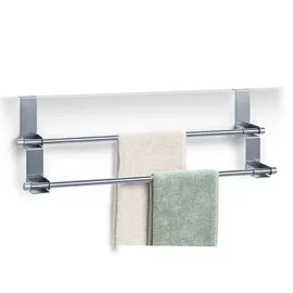 Zeller Türhandtuchhalter Edelstahl Silber