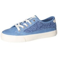 Mustang Damen Sneaker Blau, 38 - 38 EU