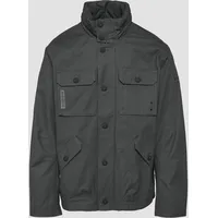 S.Oliver - Jacke im Utility-Stil mit Kapuze im Kragen,