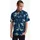 QUIKSILVER Kurzarmhemd Floral Blau XL