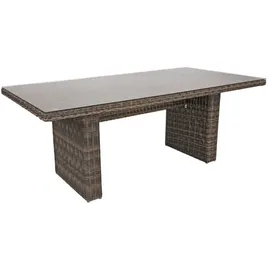 Garden Pleasure Bordeaux Set 7-tlg. Braun