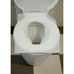 Toilettensitz Papierabdeckung