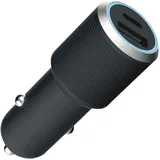 force-power Duales 37-W-PD-Autoladegerät Auto Adapter Schwarz