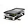 Solis 3 in 1 Raclette Tischgrill 7911 1500 W für 10 Personen schwarz/silber