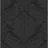 Profhome Barock Tapete 0,53 m x 10 m 5,33 m2 Schwarz 552631