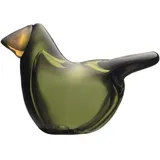 Iittala Iittala, - Birds by Toikka Flycatcher, Dekoration grün aus Glas
