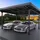Home Feeling Doppelcarport 5,75 x 6,00 m schwarz inkl. Regenrinne