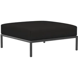 Houe LEVEL 2 Ottoman Hocker Aluminiumgestell - Dark Grey