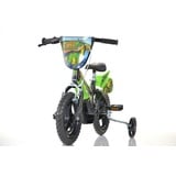 DINO BIKES 12 Zoll Kinderfahrrad Mountainbike T-Rex Dinosaurier - Schwarz