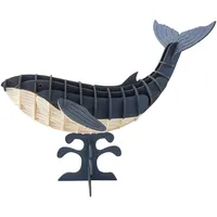 Fridolin 3D Tiere Papiermodell - Blauwal