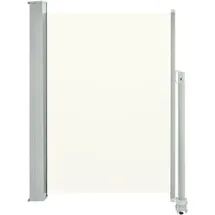 vidaXL Ausziehbare Seitenmarkise 100 x 300 cm creme 45185